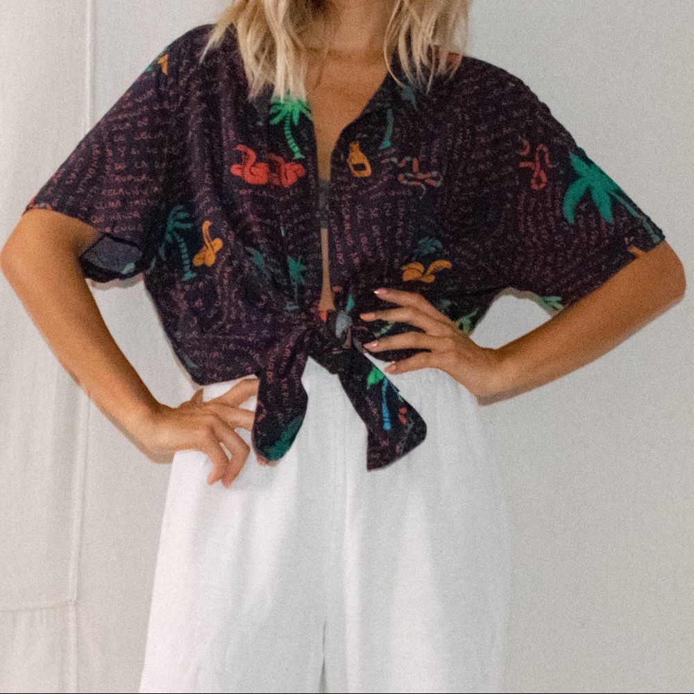 Tropical ASOS Men’s Button-Down